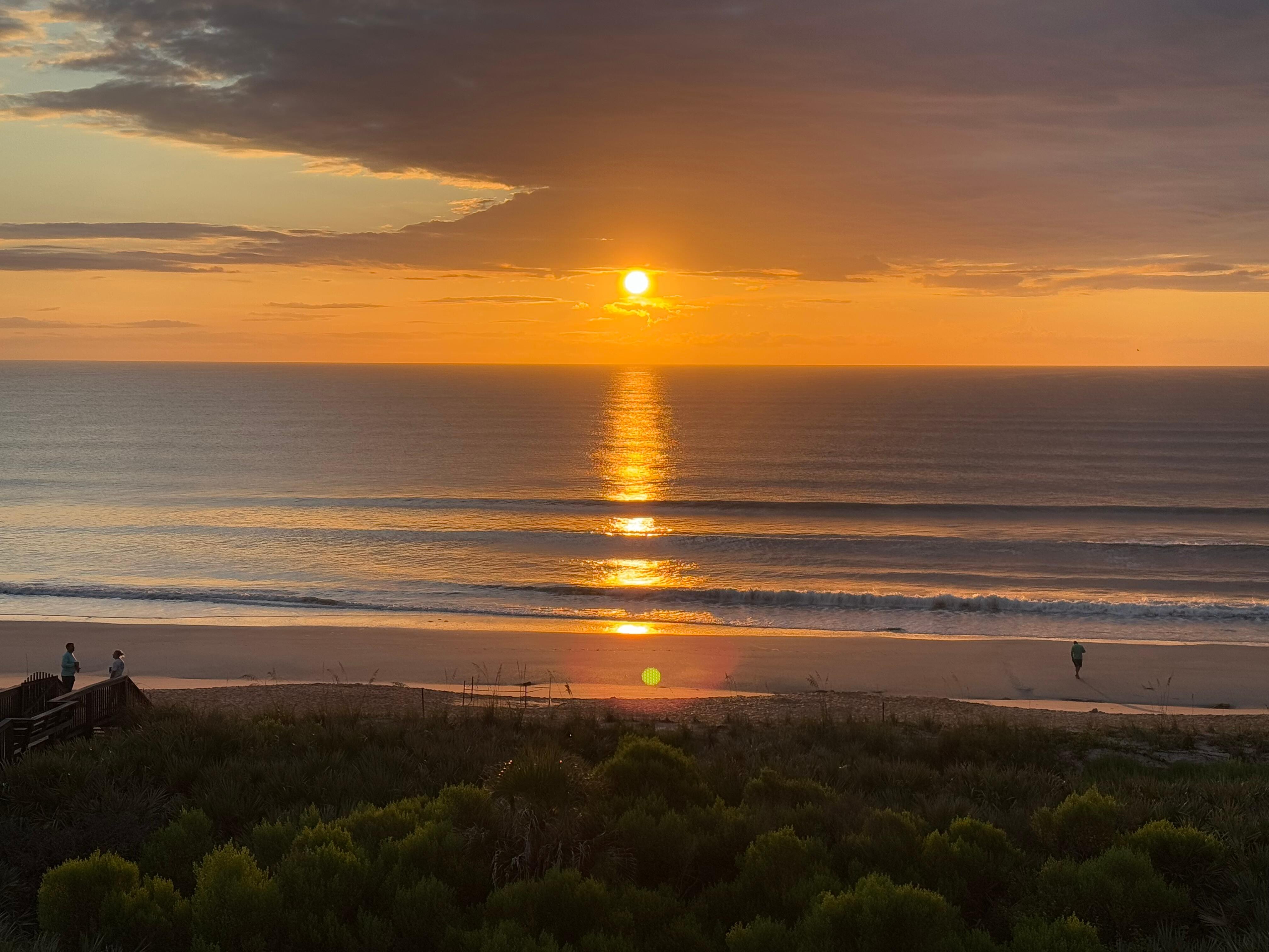 Sunrise from balcony