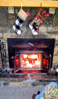 Fireplace was nice. We brought our own wood. None on site.