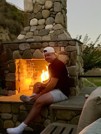 Gas fireplace was wonderful