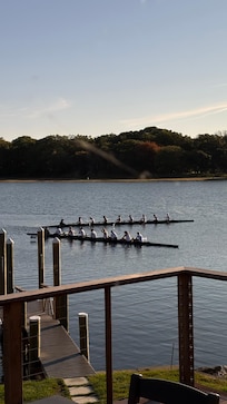 Rowing team morning practice