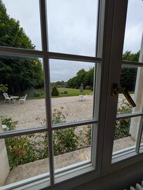 View from dining room