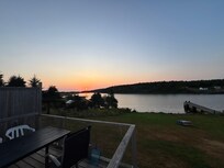 Sunrise from the deck