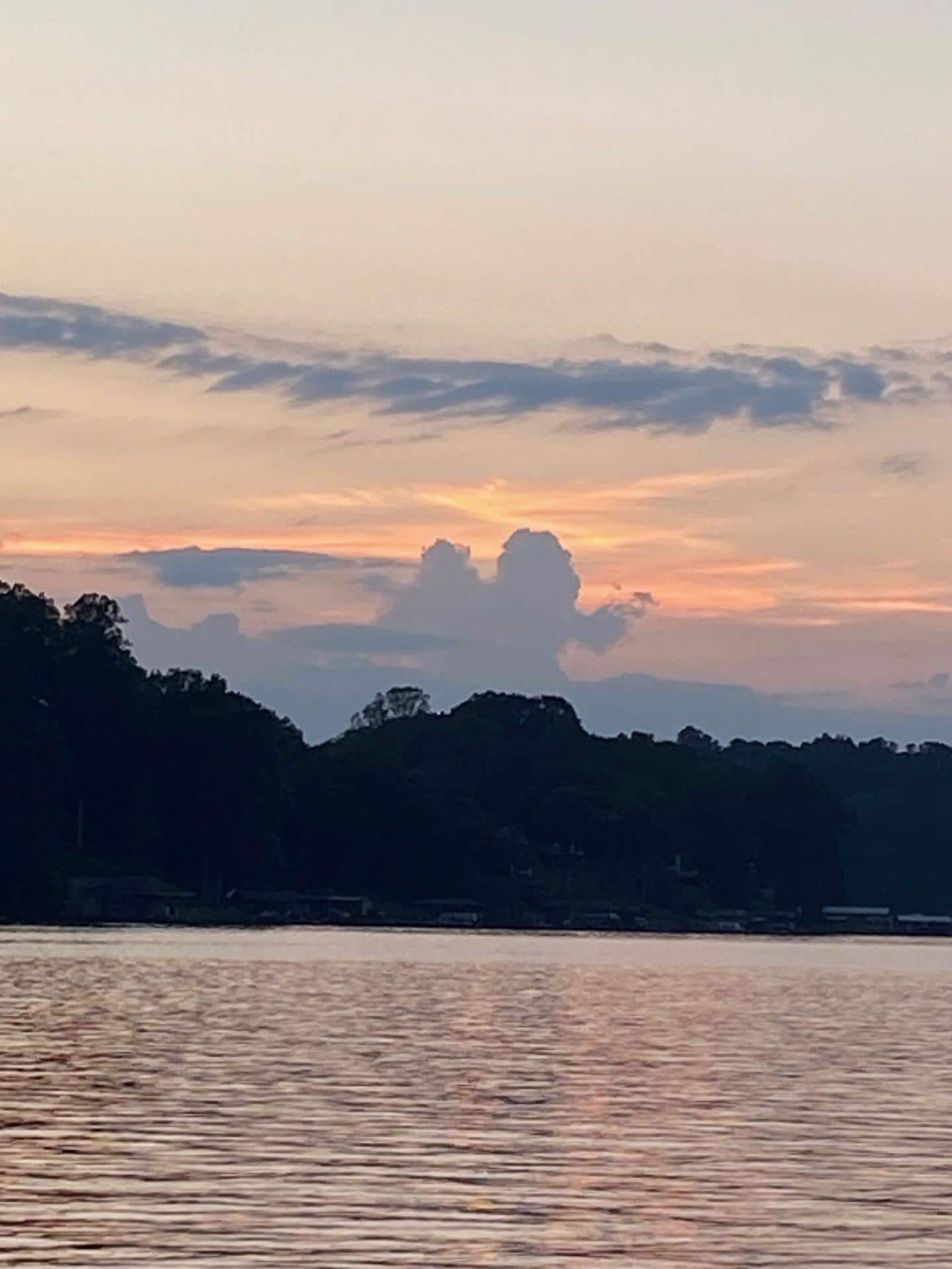 Sunset from the dock!