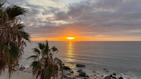 Sunrise from patio