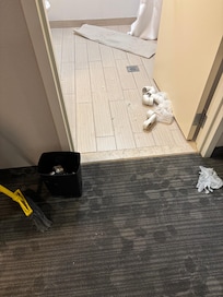 Really bad oder coming from bathroom