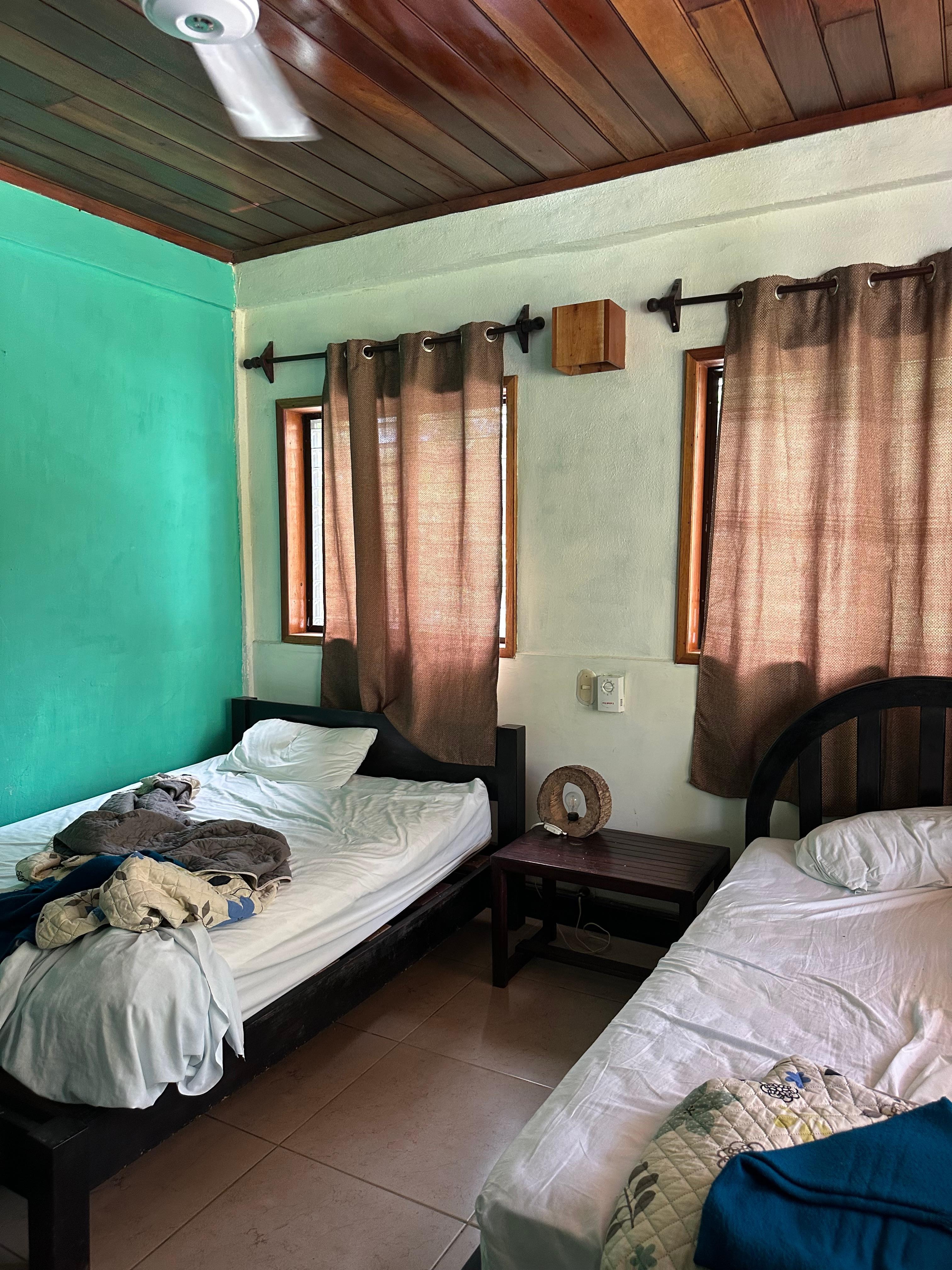 The room
