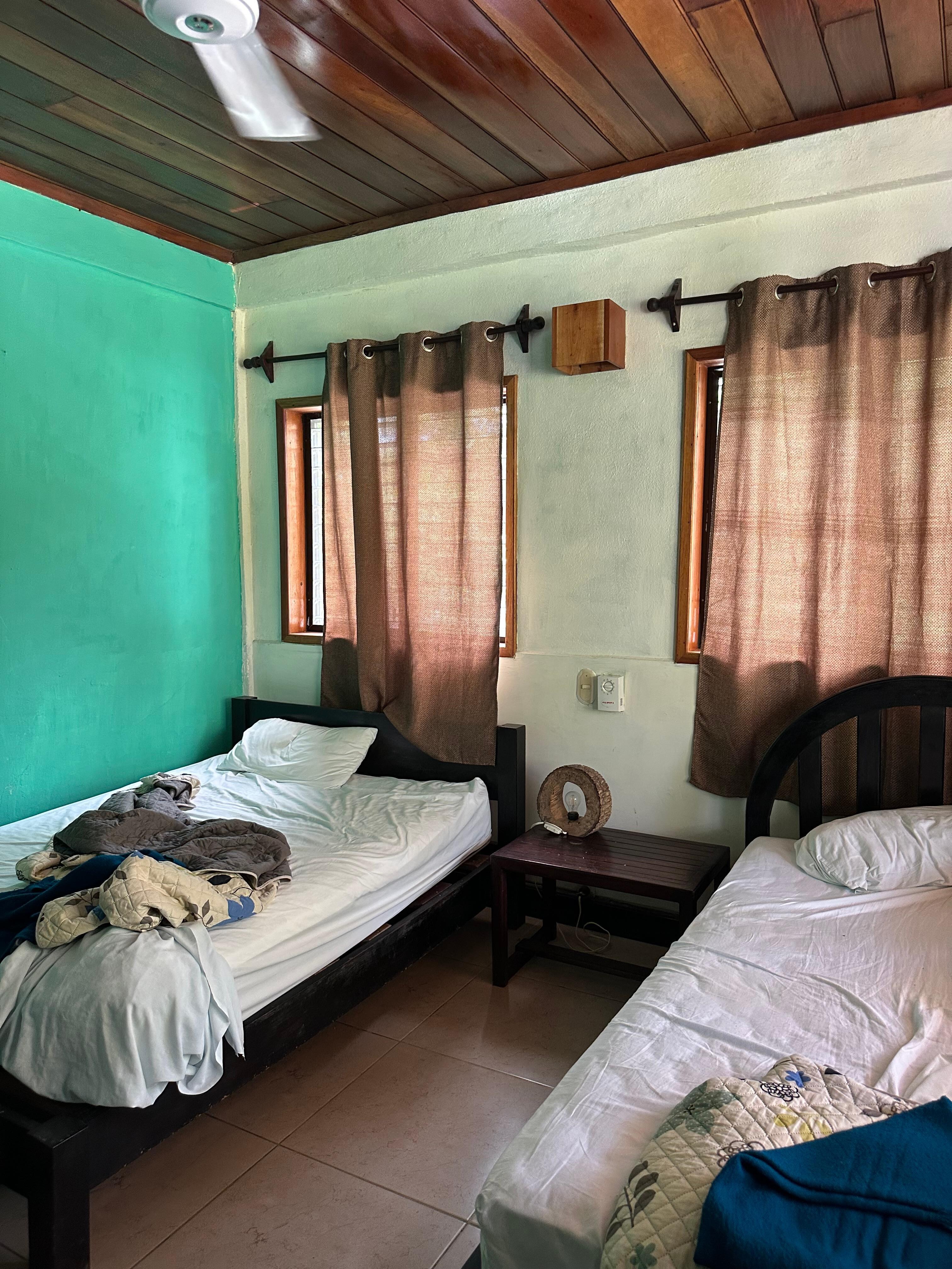 The room