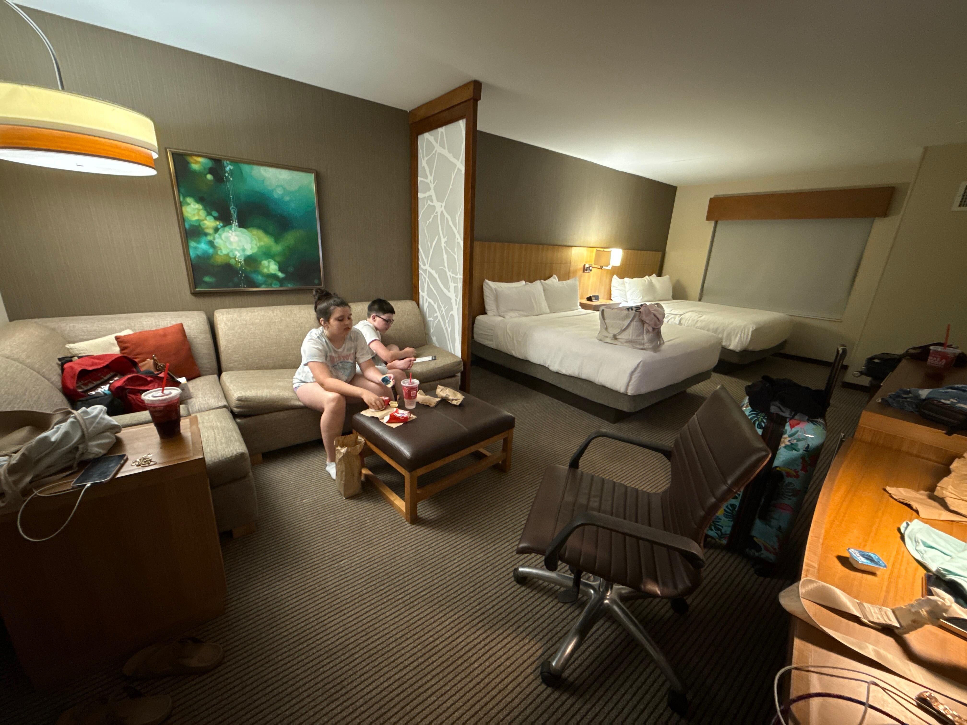 Rooms were HUGE!!!