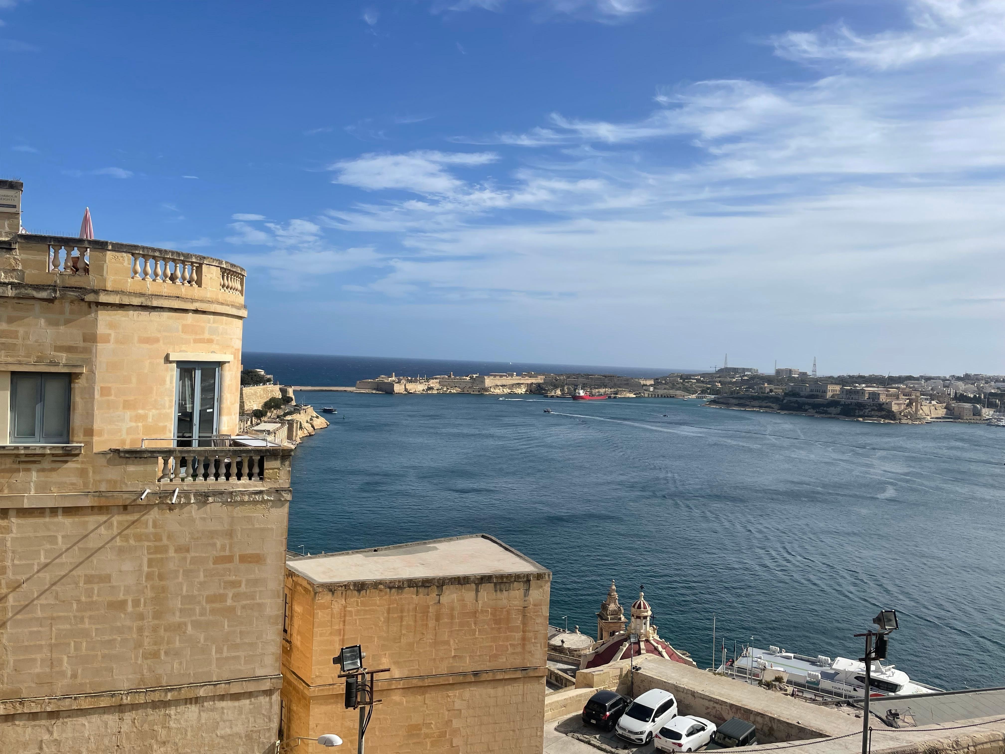 View from my room on the ninth floor