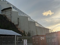 Britannia Beach copper mine nearby