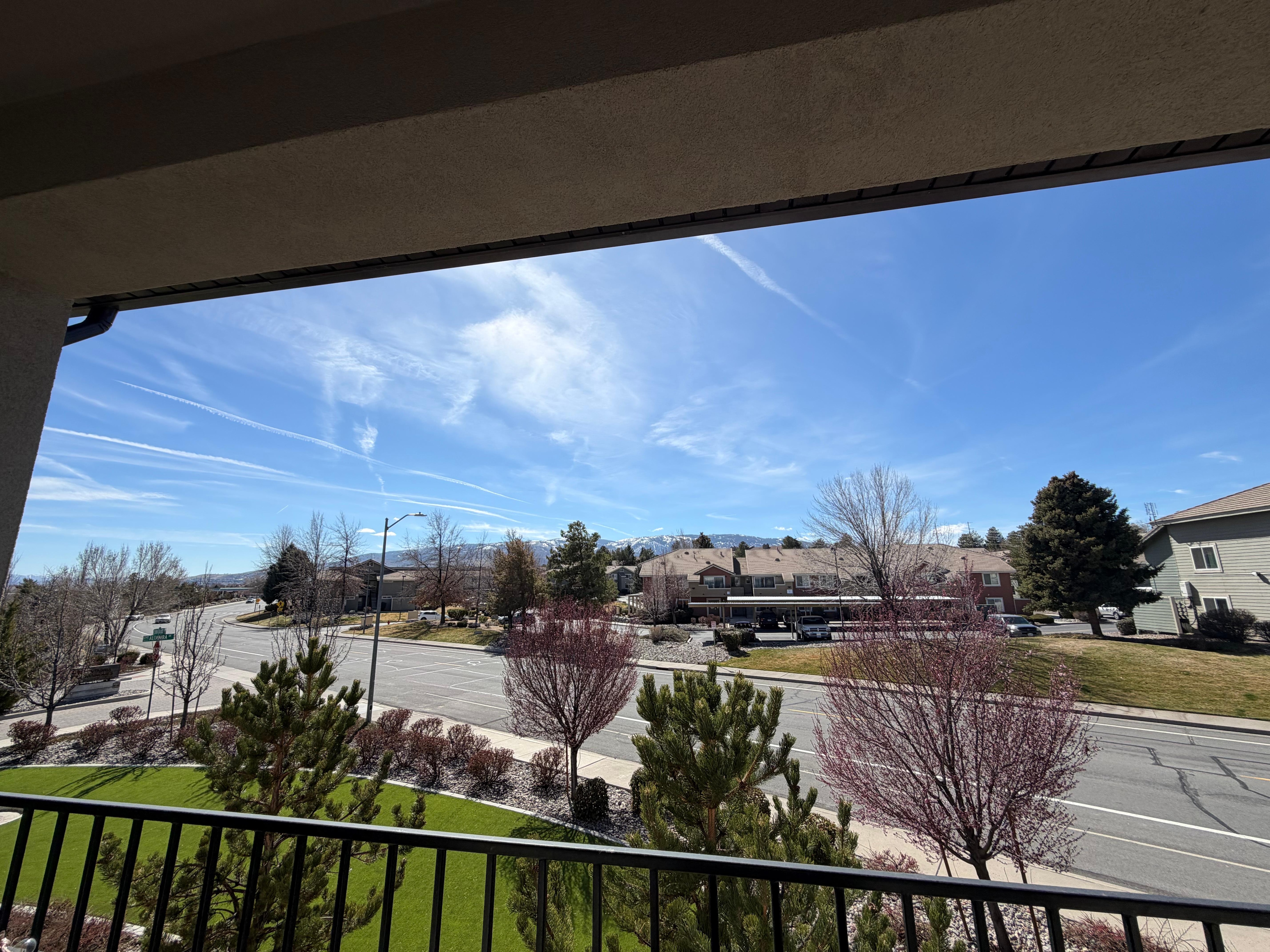 View from the balcony