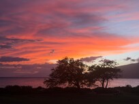 Sunset from the balcony