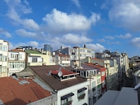 Aussicht vom Balkon