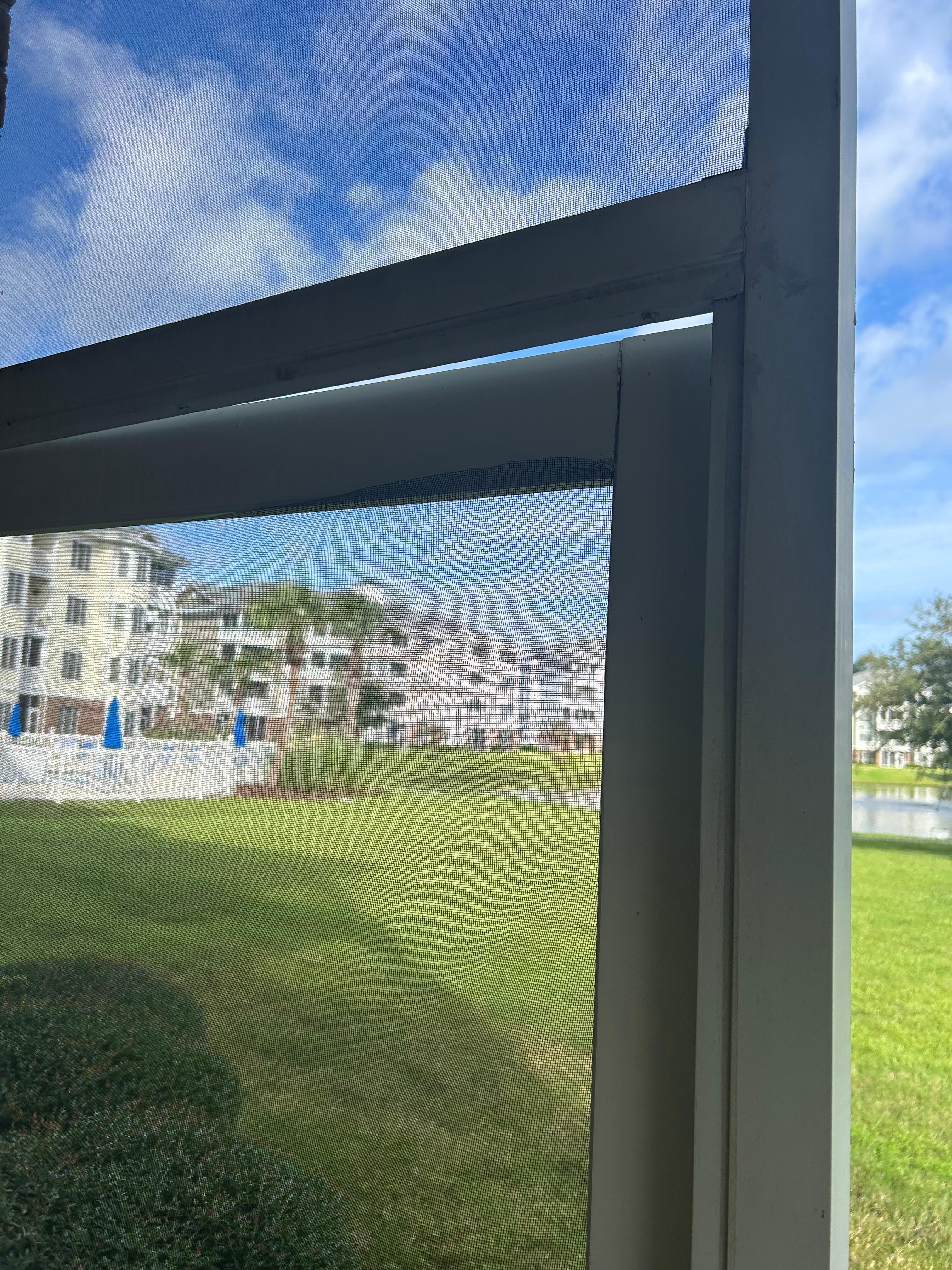 Broken outdoor door that wouldn’t open not close