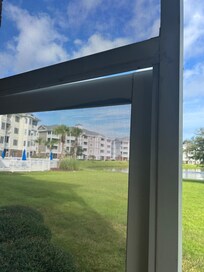 Broken outdoor door that wouldn’t open not close