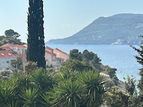 The view from the balcony.