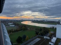Nice view of the river thanks to good weather in the morning which is rare is November