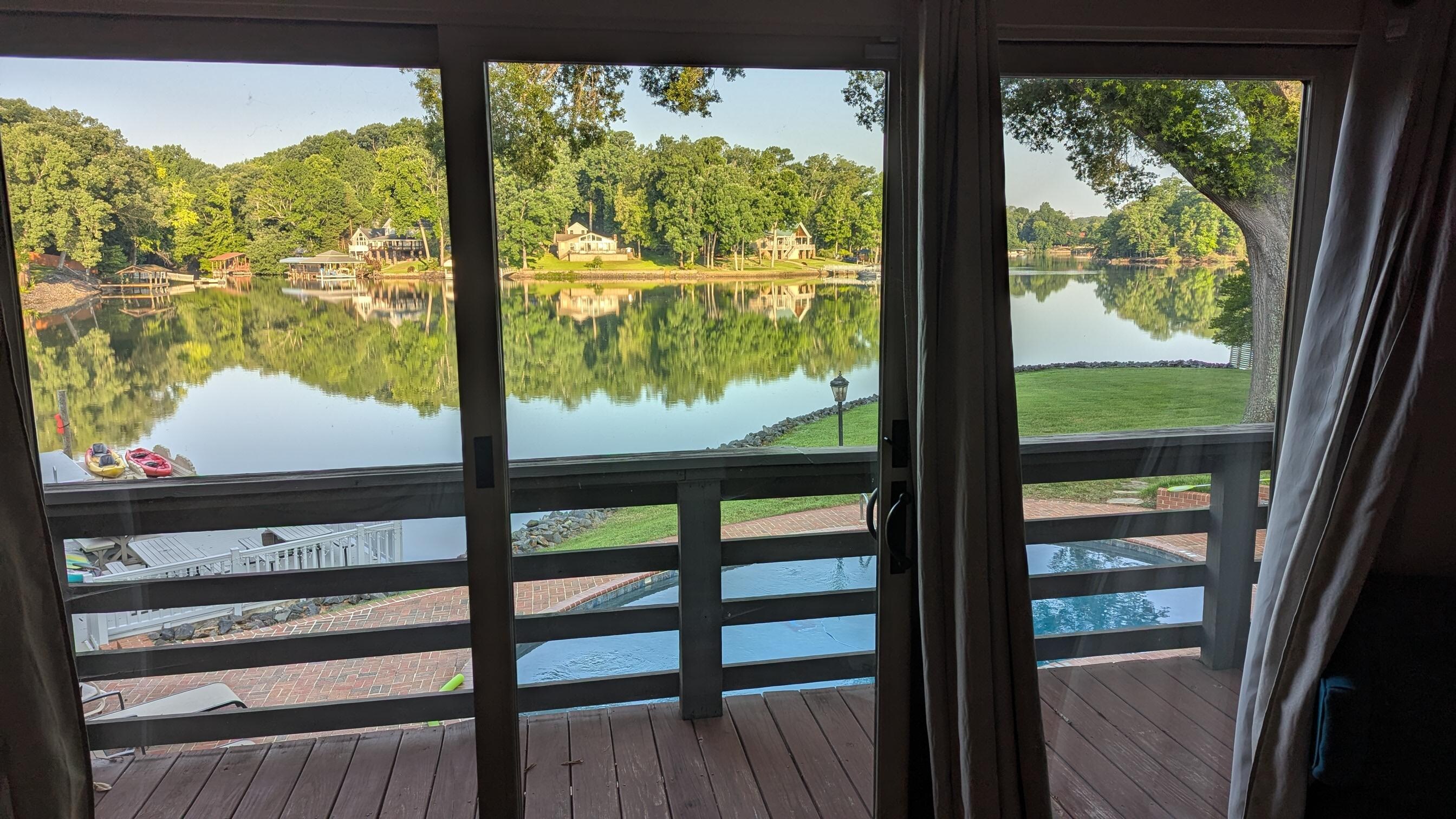 The view from our bedroom.