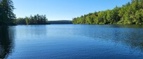 Looking up the lake from the dock