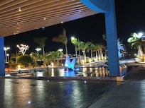 View of the entrance