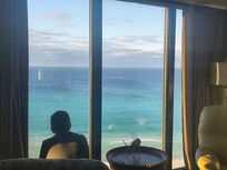 Living room window view