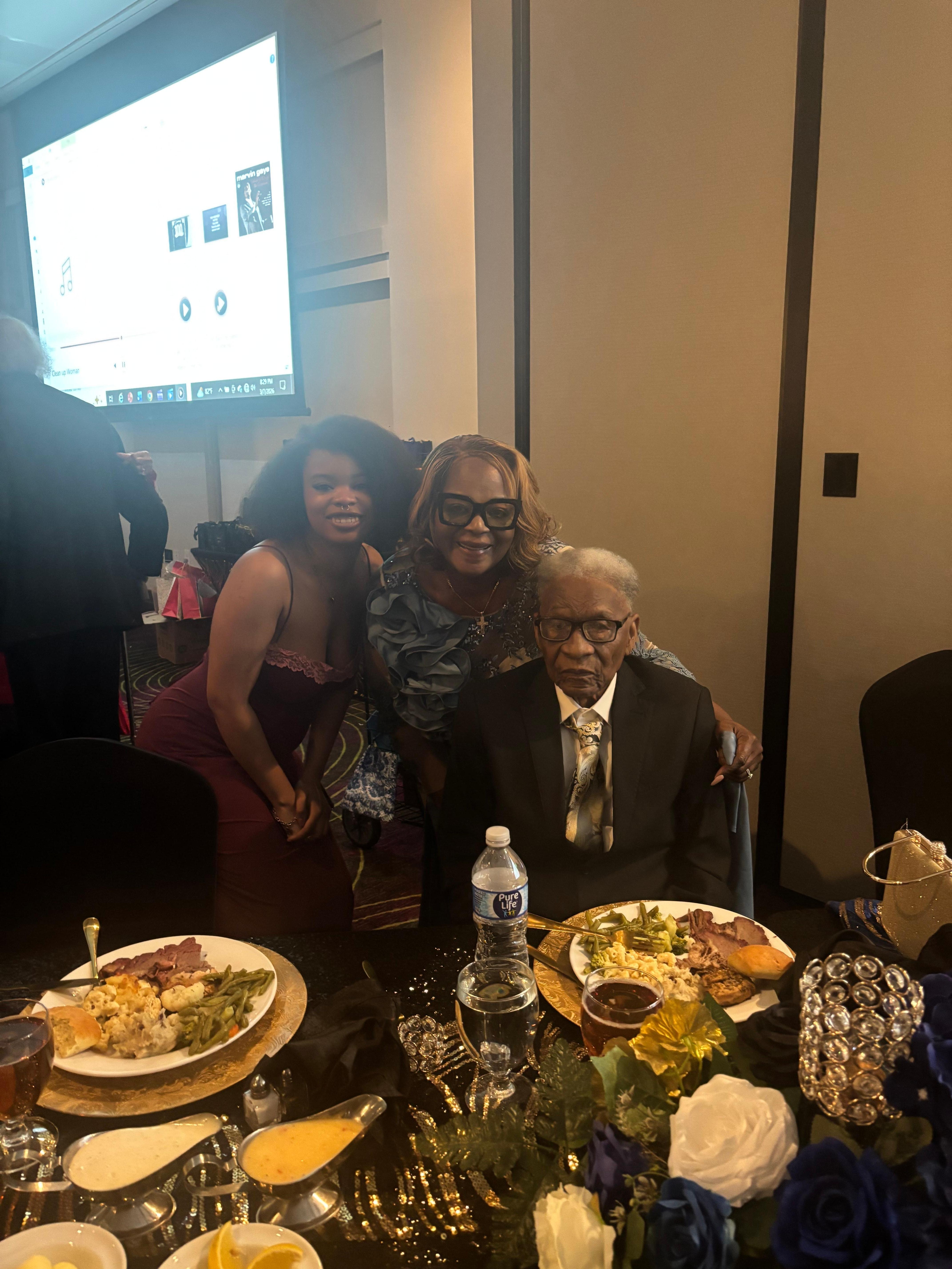 My uncle 100 birthday celebration 