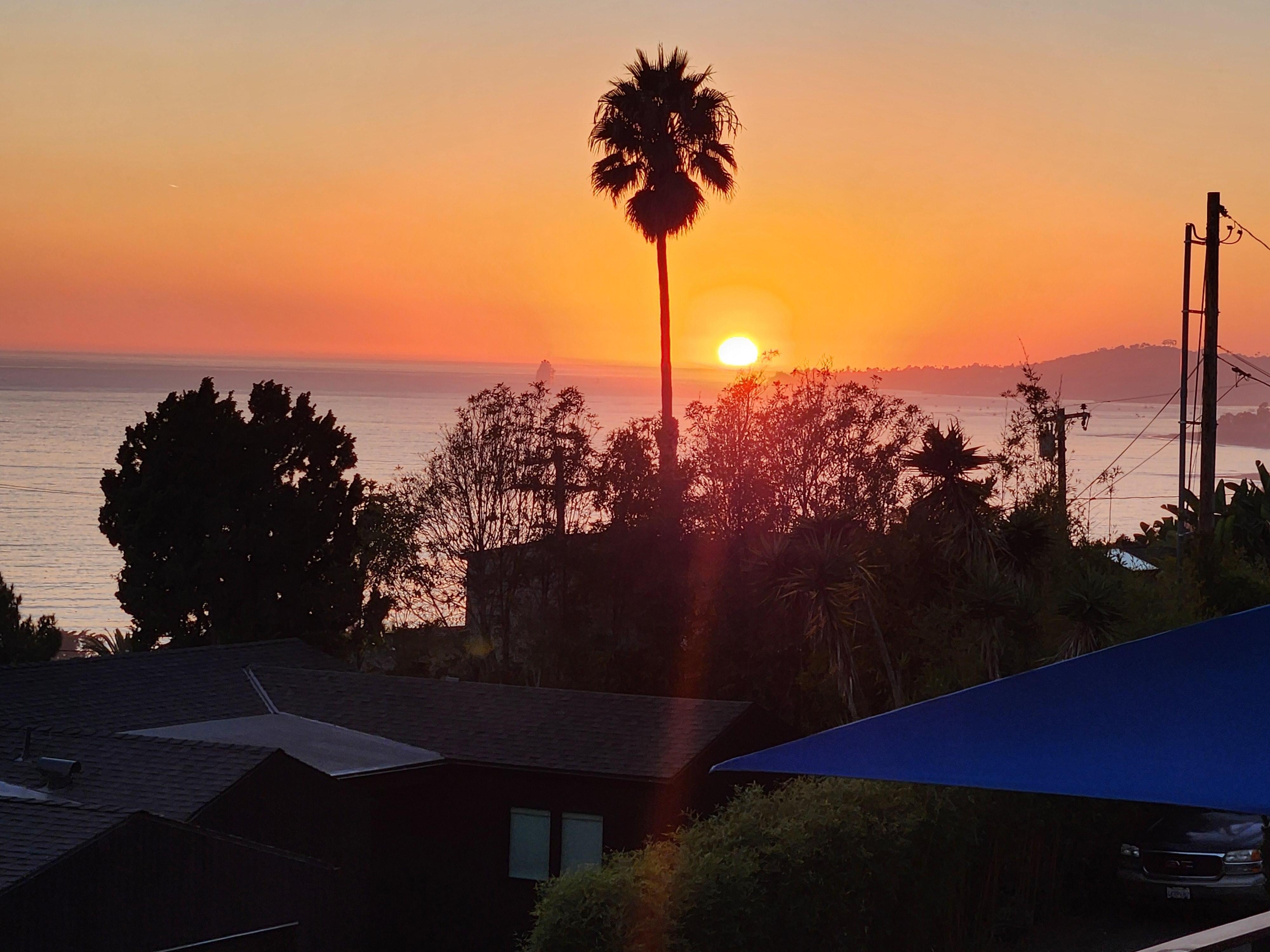 Sunset from the deck!