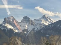 The three sisters mountain range