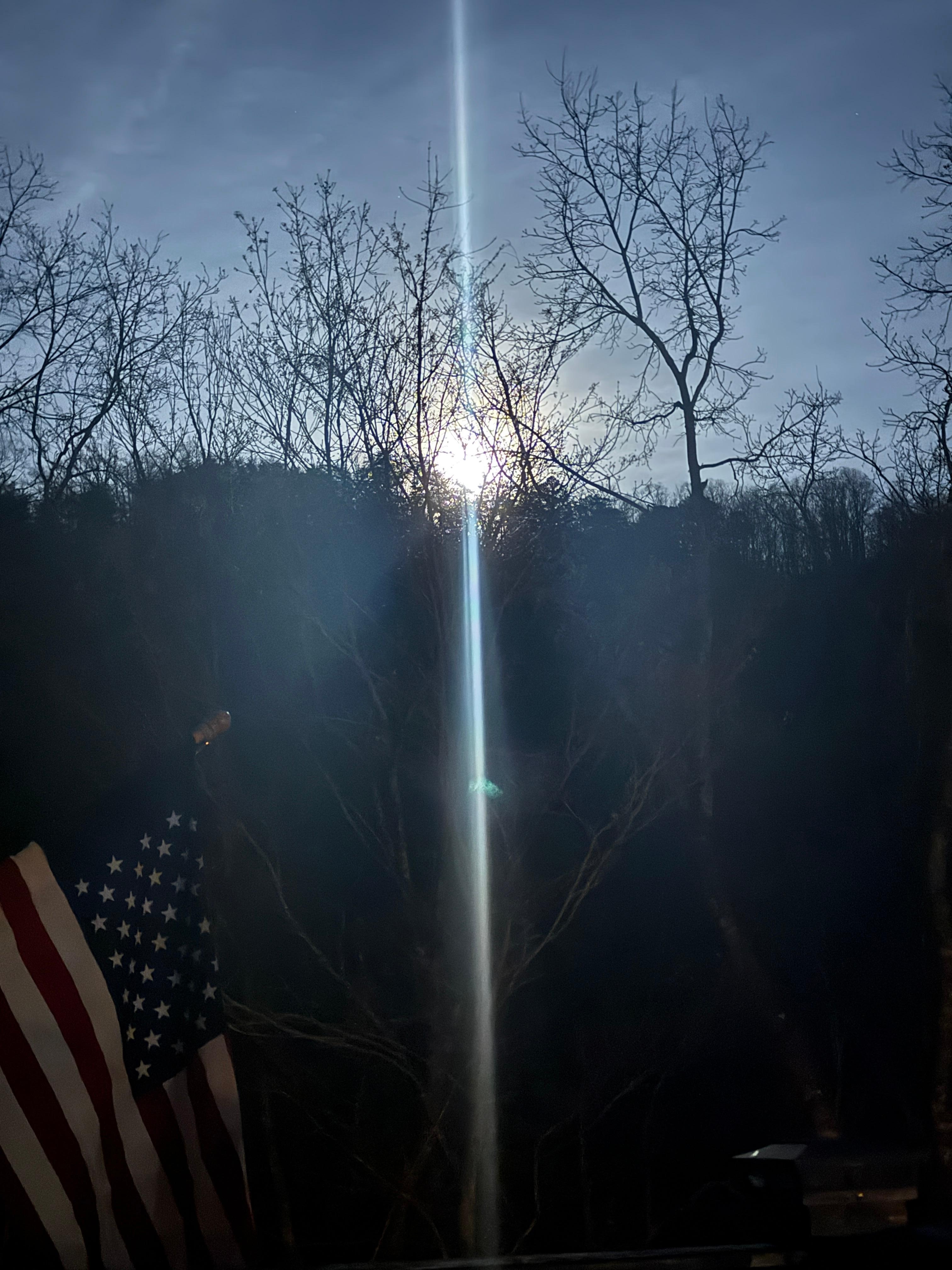 We were able to get a great view of the sky and moon at night with our telescope. 