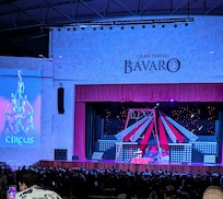Show every night at 10:00pm, earlier some activities for kids