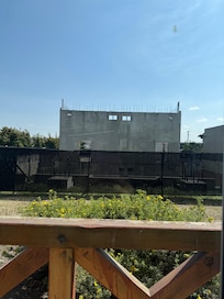 Our view from the hotel room.