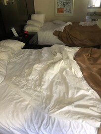 Así entregan las habitaciones en el Quality Inn de Hinesville, Georgia