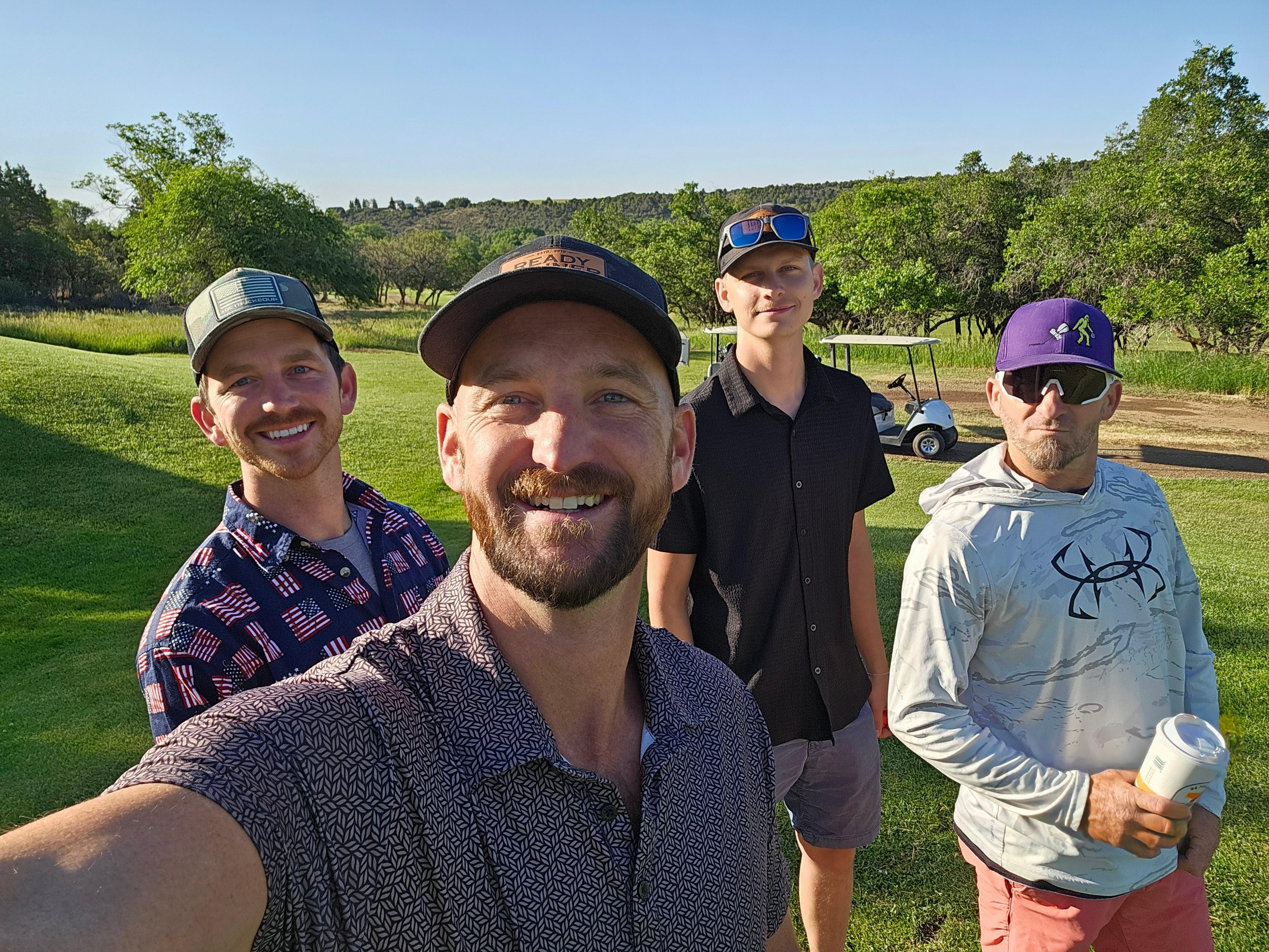 At the nearby Hideout GC.