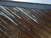 peintures extérieures pelées