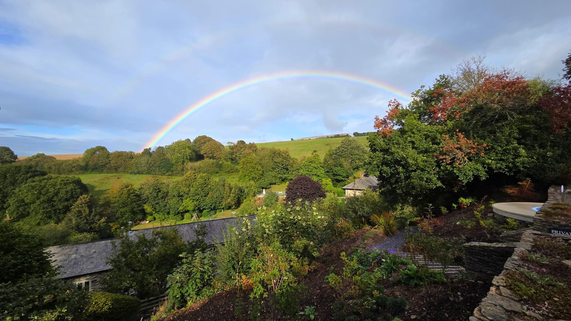 View from the jacuzzi 