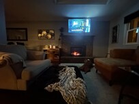 Cozy nite with the fire