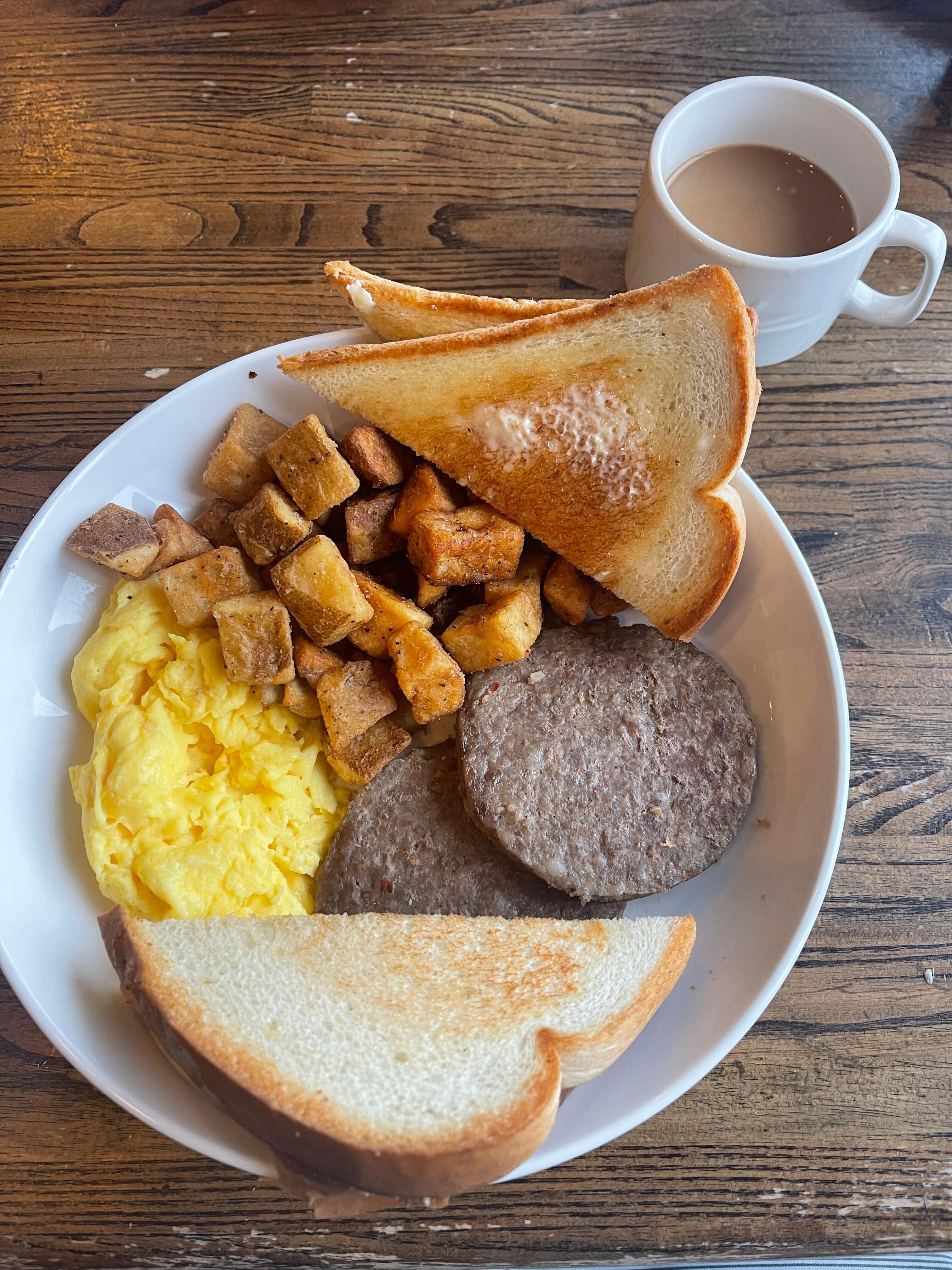 Breakfast was $12