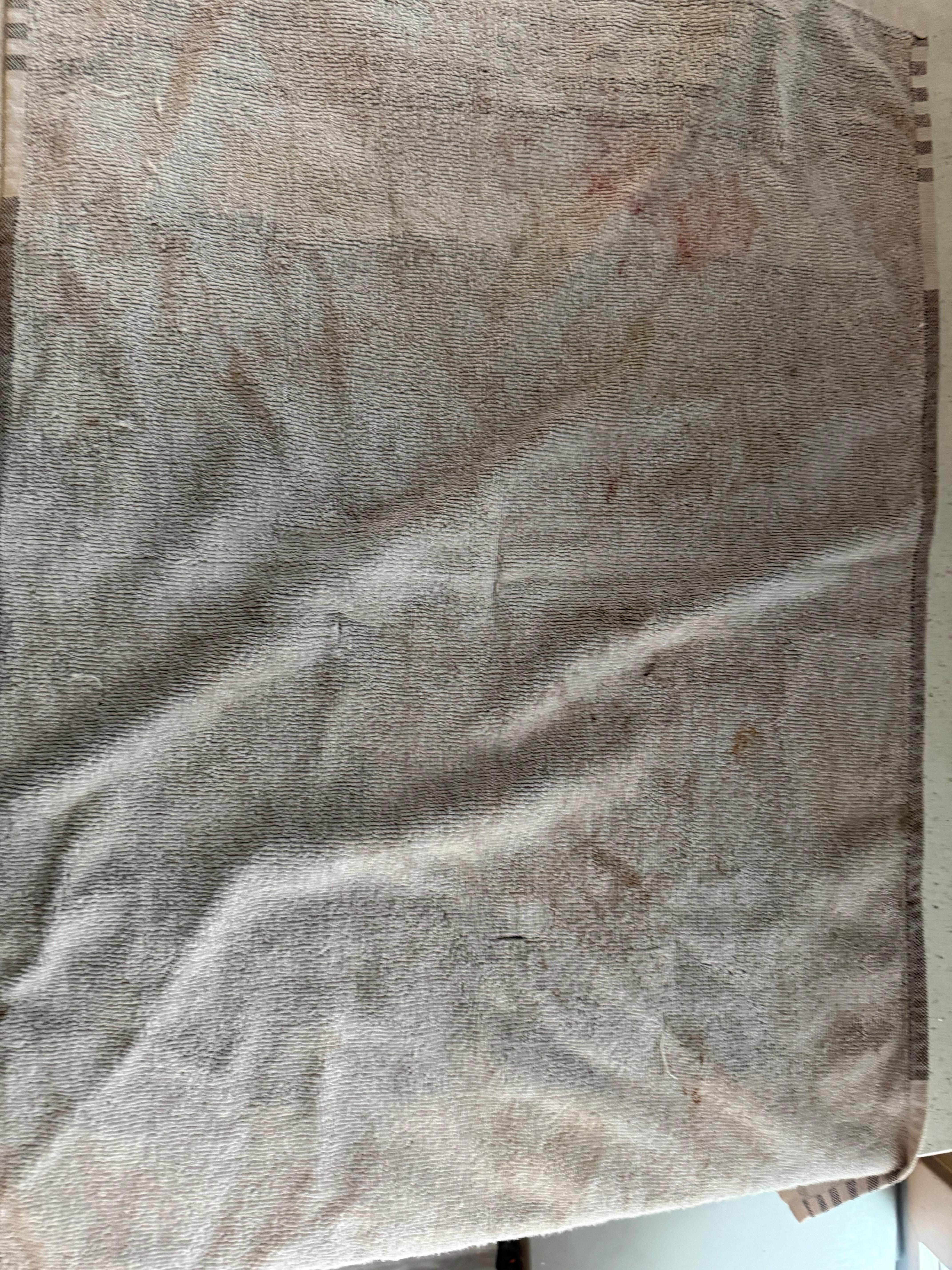 Soiled tea towel