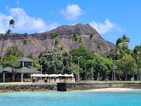 Diamond head crater