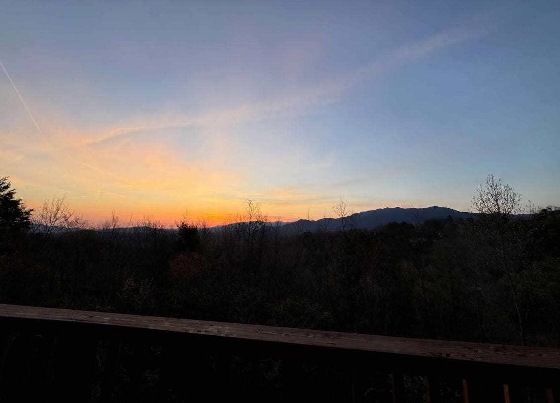 Sunrise over the Smokies