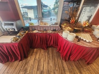Part of breakfast buffet