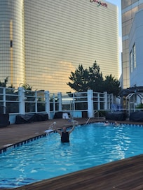 Great pool options ( 4 of them ) some are 21 and over
