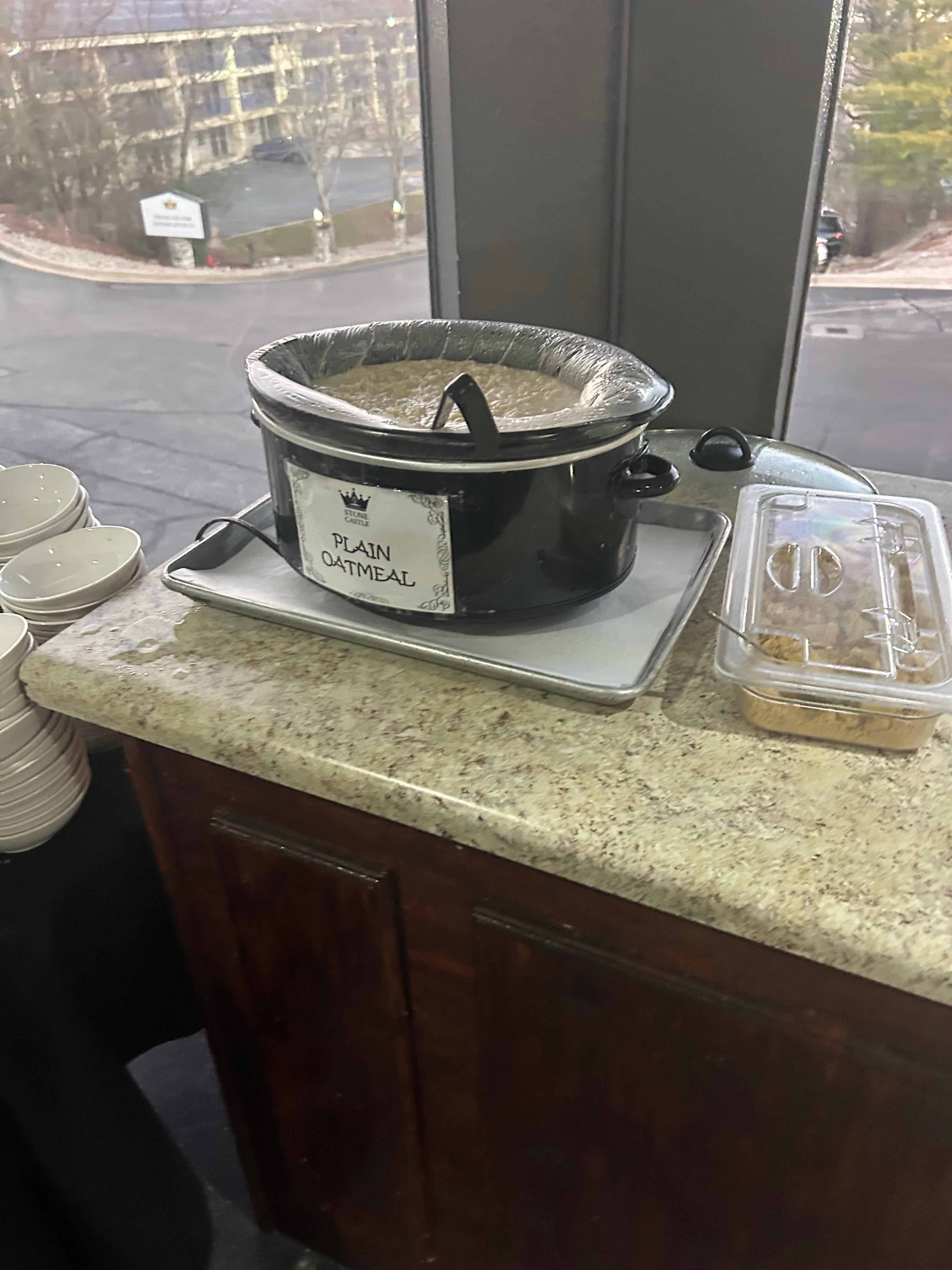 Fresh oatmeal everday