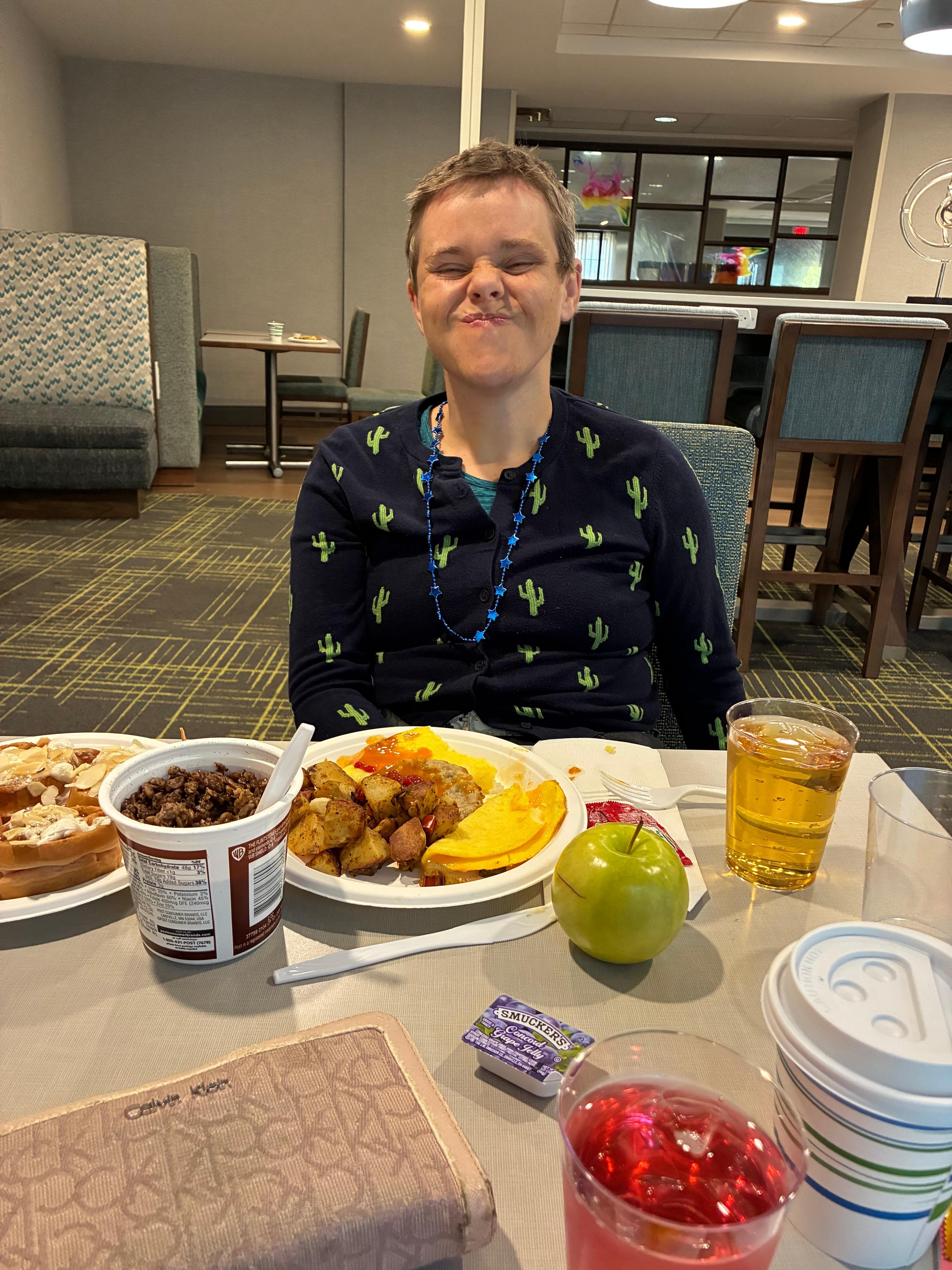 Breakfast in Hampton 