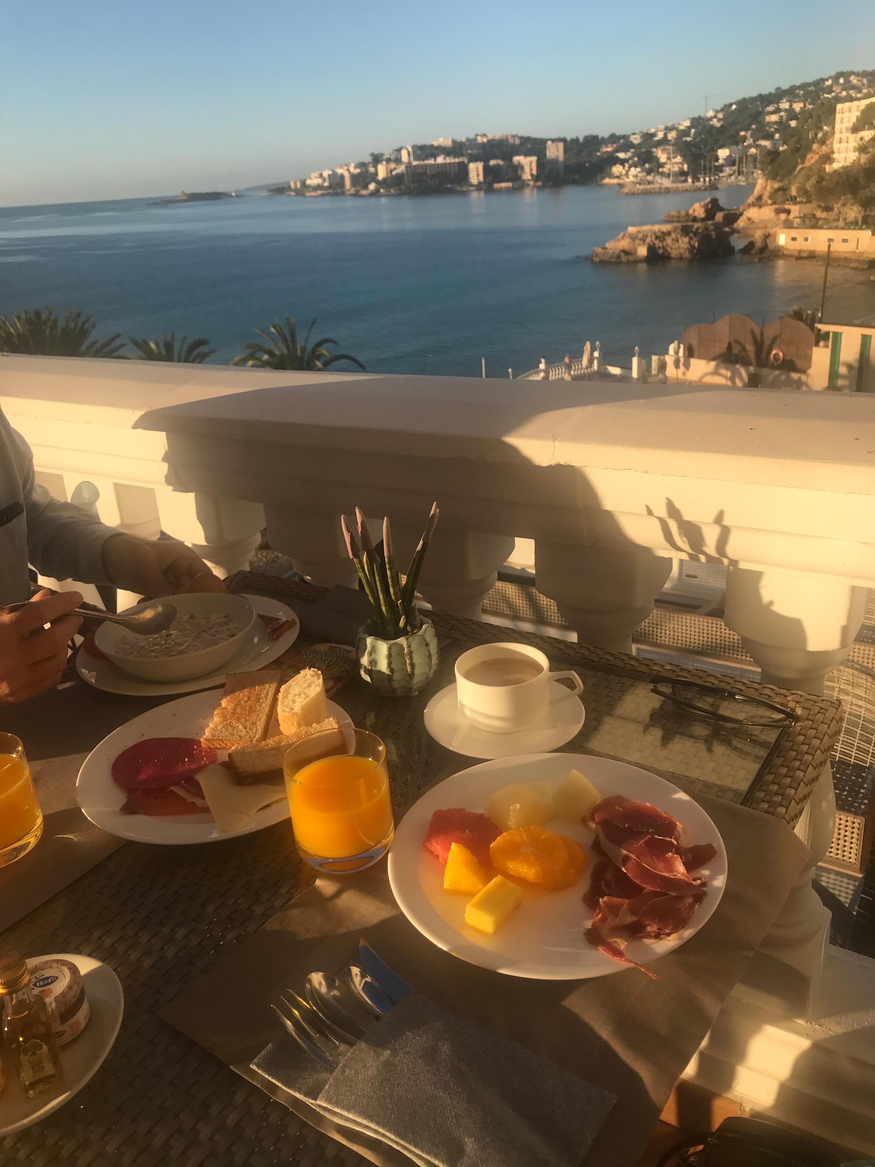 Fantastisk frukostbuffet.