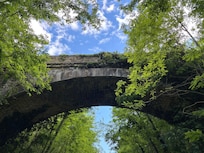 A nice bridge on a walk near the apartment.