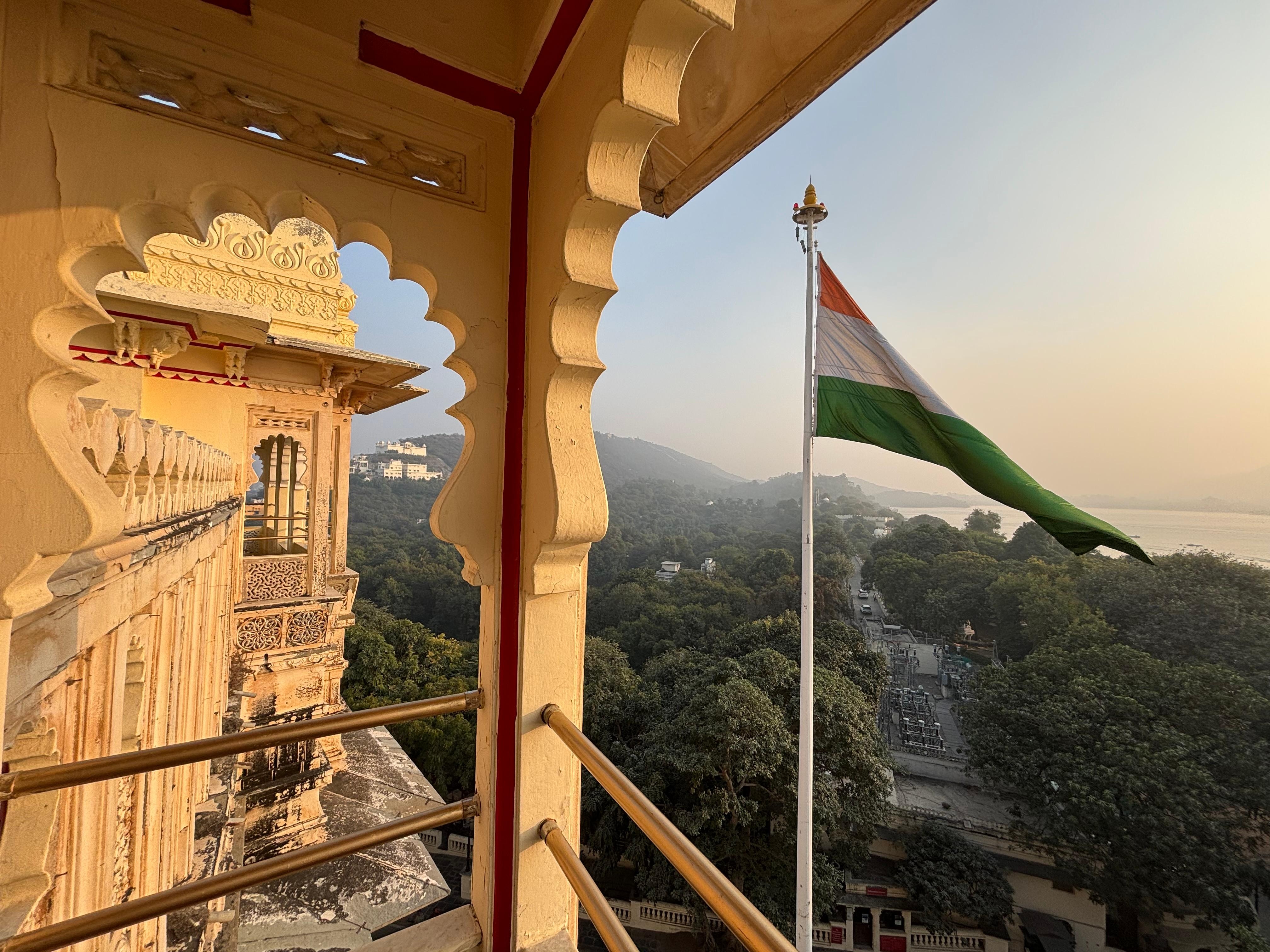 View from private patio 