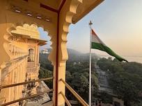 View from private patio