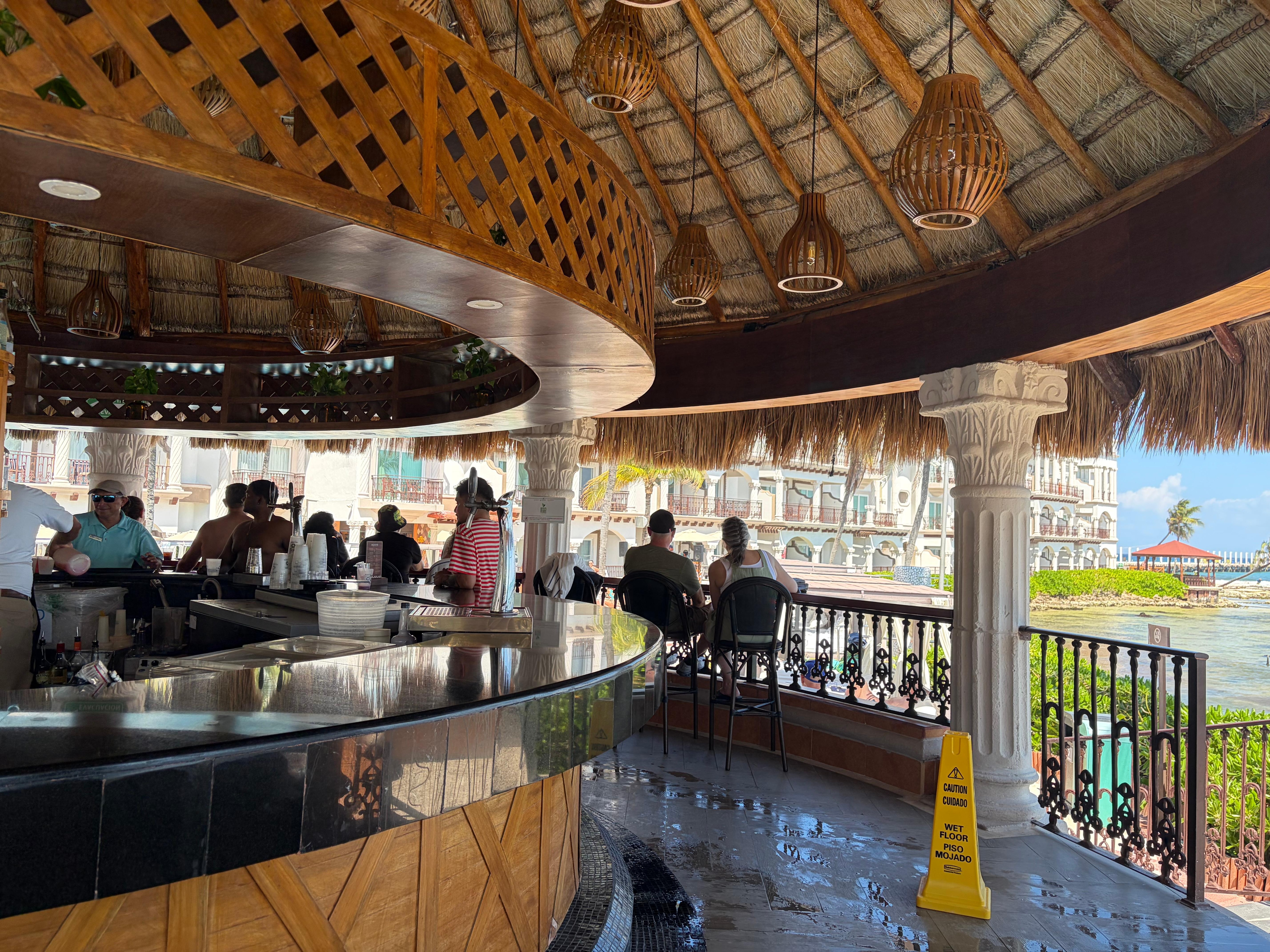 Bar by the main pool