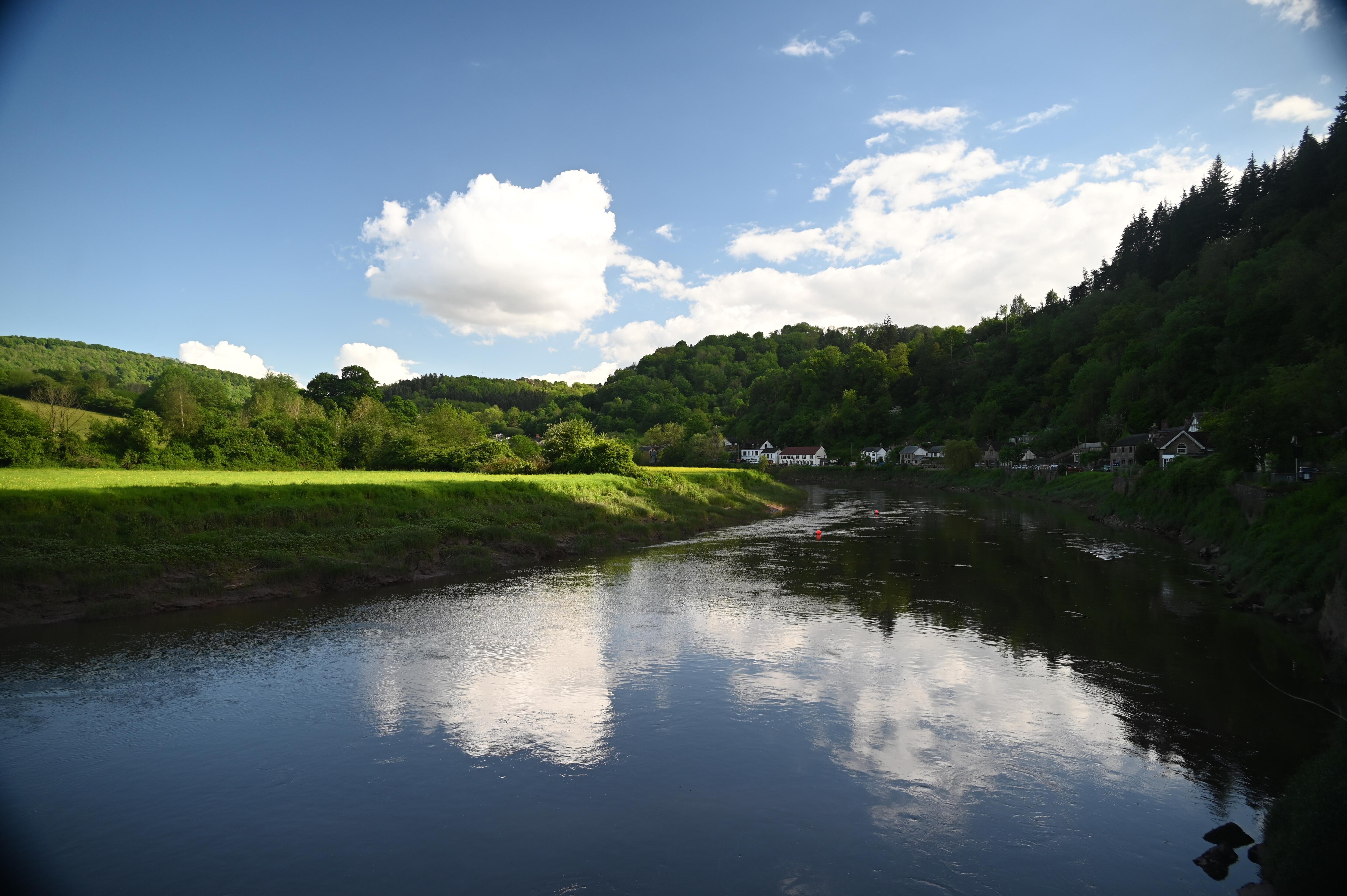 Wye River near hotel